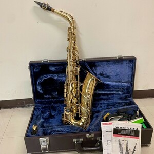 I619-M30-21 YAMAHA ヤマハ Sax サックス アルトサックス YAS-62 ゴールド 木管楽器 吹奏楽部 jazz ジャズ 楽器 music ミュージック