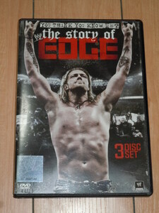 廃盤 プロレス DVD★WWE EDGE(エッジ) / ユー・シンク・ユー・ノウ・ミー★AEW,TLC,クリスチャン,ショーンマイケルズ,アンダーテイカー