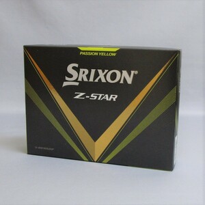 日本仕様 2023年 SRIXON Z-Star イエロー 1箱 12球 1ダース ボール スリクソン ダンロップ DUNLOP 3ピース ゴルフボール Zスター