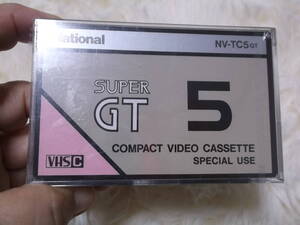 ナショナル　VHS　SUPERGT５☆彡未開封・保管品