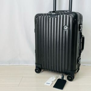 RIMOWA リモワ　ルフトハンザ　トパーズ　ステルス　35L 機内持込　Lufthansa オリジナル キャビン スーツケース　ブラック　921.90