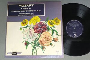 ●米LP GTTFRIED HECHTL - BEATRIZ KLIEN/MORZART - 6 SONATAS FOR FLUTE●