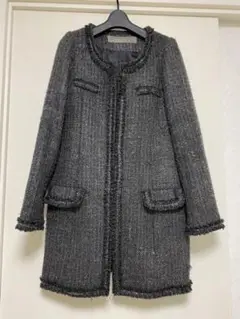 【お値下げ中‼️】キラキラツイードジャケット‼️ZARA ザラ　ツイードコート