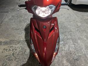 塗装済み！　アクシスZ　SEJ6J　ヤマハ　125㏄　車体　バイク中古　バイク車体　原付き車体　スクーター　オートバイ　大阪より発送！