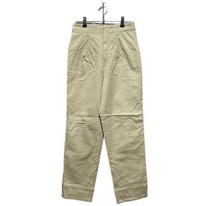 ●洗濯プレス済み● Spick & Span ウエストゴム ストレッチ素材 コットンチノパンツ size36(XS相当)【1456】