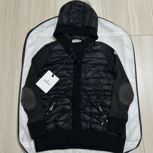 【最安値】MONCLER モンクレール ダウンジャケット パーカー黒　XS