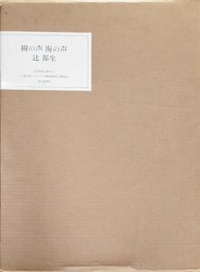 小泉淳作オリジナル銅版画・陶板入『特装版 樹の声 海の声 辻邦生 限定25/350部』朝日新聞社 昭和58年 署名入