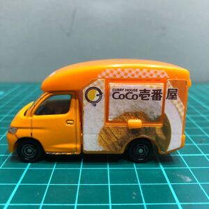 A-19 1/64 トミカ トヨタ タウンエース COCO壱番屋トラック ダイギャストミニカー ミニカー 中古品 売切り