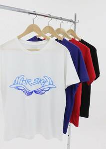 日本製Tシャツ メンズ ウィング（羽）デザインロゴT White（白）Mサイズ 新品