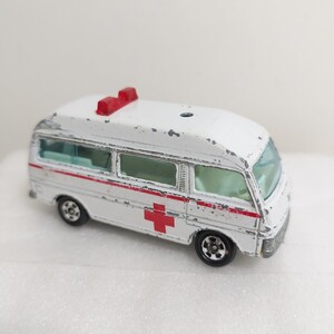 1/67 TOMICA トミカ 日本製 No.3 ニッサン キャラバン 救急車 トミー TOMY TOMICA NISSAN CARAVAN 当時物 ビンテージ ミニカー 