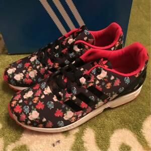 新品日本未発売！アディダスオリジナルスZX FLUX J25.5cm/adidasoriginals限定花柄フラワー完売