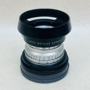 77★美品★ Leica Summaron f=3.5cm 1:3.5 フード付き Lマウント　35mm F3.5 / L39-NEX 