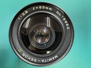 1円～★MAMIYA マミヤ★MAMIYA-SEKOR C 1:28 F=55ｍｍ★ジャンク品★