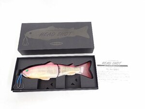 【未使用品】 deps デプス SLIDE SWIMMER 250 HEAD SHOT スライドスイマー ヘッドショット ルアー ∴ 70454-1