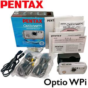 【付属品完備・一部未使用】PENTAX Optio WPi オプティオ シルバー