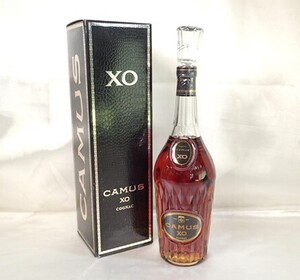 11264[M]箱付◆未開栓古酒◆CAMUS/XO/カミュ/COGNAC/コニャック/ブランデー/ロングネック/700ml