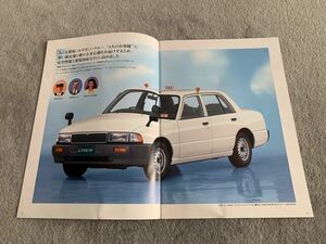 1999年8月 日産　K30 クルー　営業車　タクシー　カタログ　15P NISSAN CREW