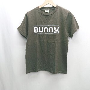 ◇ ⊂ Laundry コットン100％ 半袖 Tシャツ サイズS ブラウン レディース E