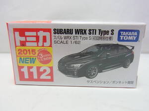 トミカ 112 スバル WRX STI Type S (初回特別仕様）SUBARU