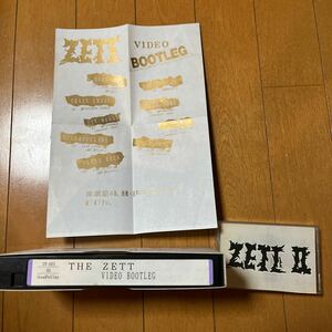 THE ZETT ビデオ おまけ カセットテープ THE STAR CLUB THE STRUMMERS 亜無亜危異 SEX PISTOLS SA NICKEY&THE WARRIORS クラブザスター