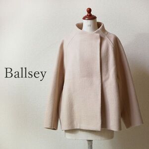 ボールズィ Ballsey コート 36 スタンドカラーショートコート ベージュ