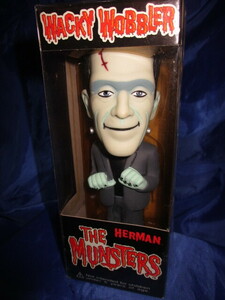 希少★入手困難/FUNKO*激レア/フランケ/HERMAN【THE*MUNSTERS】ボブルヘッド・フィギュア