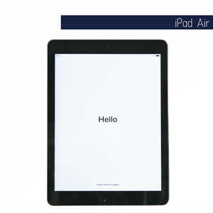 中古タブレット iPad Air Apple Wi-Fi モデル Space Gray MD785J/A A1474 16GB アップル Retina ディスプレイ 中古iPad