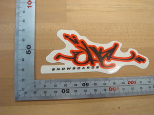 新品Volkl SNOWBOARDS (フォルクルスノーボード)ステッカー ⑨