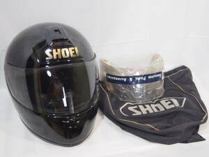 【SHOEI】昭栄 ヘルメット Z-CRUZ T-BLOWシステム・C種 980919/黒 ブラック/バイク 単車 オートバイ 装備/ショーエイ・XL 61cm～62cm