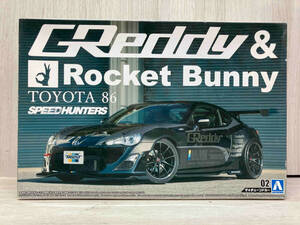 プラモデル アオシマ 1/24 ZN6 TOYOTA86 ‘12 GREDDY&ROCKET BUNNY VOLK RACING Ver. ザ・チューンドカー No.2