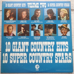LP V.A. 10 GIANT COUNTRY HITS 10 SUPER COUNTRY STARS VOL.2 SE-4921 米盤