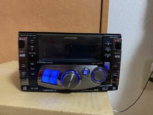 ALPINE アルパイン 2DIN CD MD MDA-W977J 再生確認済　画面× リモコン付き