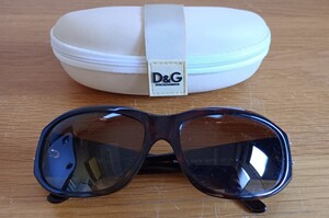 ☆ドルチェ＆ガッバーナ　D＆G　サングラス　D&G3029 502/T5　ブラウン系　ケース付き　中古