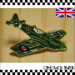 英国 インポート Pins ピンズ ピンバッジ SPITFIRE RAF 英国空軍 ターゲットマーク スピットファイヤー MODS モッズ イギリス UK GB 337-2