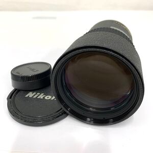 動作未確認 Nikon ED AF NIKKOR 180mm 1:2.8D ニコン レンズ カメラ 現状品 カ4