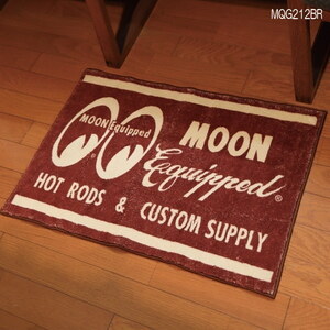 ムーンアイズ MOONEYES MOON Equipped Floor Mat ムーン イクイップド フロア マット 玄関マット [MQG212BR]