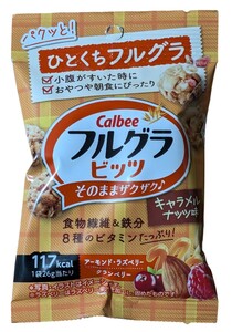 カルビー フルグラビッツ キャラメルナッツ味 26g×8袋