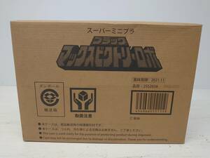 098-B31) 輸送箱未開封品 スーパーミニプラ ブラックマックスビクトリーロボ 救急戦隊ゴーゴーファイブ 食玩 バンダイ