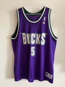 ★即決 エリック・マードック Eric Murdock Milwaukee Bucks Champion レプリカ NBA 90