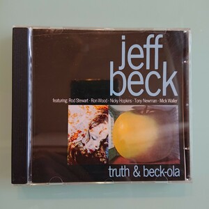 【Rock名盤 2LP ON 1CD】Jeff Beck Group（ジェフ・ベック・グループ）『Truth ＋ Beck-Ola』［Rod StewarにRon Woodがメンバー］