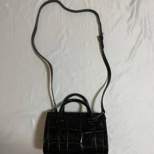 Jean Paul GAULTIER ジャンポール　ゴルチエ ゴルチェ　ミニ　バッグ　bag カバン　鞄　かばん　クロコ　2ways　shoulder bag archive