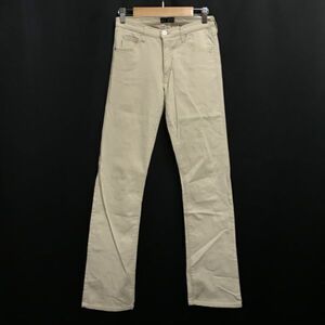 アルマーニジーンズ/ARMANI JEANS★COMFORT FIT/コンフォートフィットパンツ【size26/股下81cm/ベージュ系/beige】Pants/Trouser◆pBH562