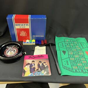 【中古 送料込】昭和レトロおもちゃ『ルーレット(ROULETTE)』KIRIN-SEAGRAM-LIMITED◆S105