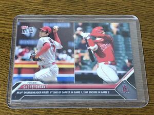 2023 MLB Topps Now SHOHEI OHTANI Historic Doubleheader Card #625