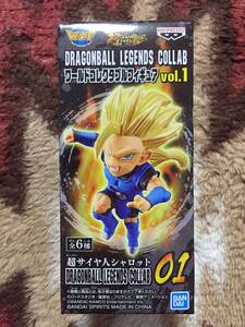 在庫3 DRAGONBALL LEGENDS COLLAB ワールドコレクタブル フィギュア vol.1 超サイヤ人 シャロット ベジータ弟 新品 ドラゴンボール レア