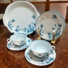 Noritake アザミ サロンセット ペア