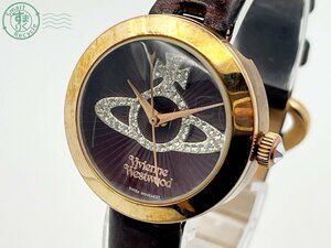 AK0604907　▽ VivienneWestwood ヴィヴィアン・ウエストウッド VV150RSPP クォーツ QZ QUARTZ アナログ 3針 レディース 腕時計 中古