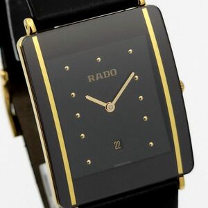 ★本体良品 1円 RADO ラドー ダイアスター 160.0282.3 QZ 動作品 KB0522T（PP 94）