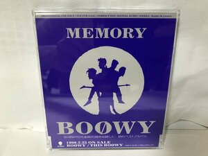 E581 BOOWY 非売品 プロモ盤 CD 『 MEMORY from THIS BOOWY 』 氷室京介　布袋寅泰