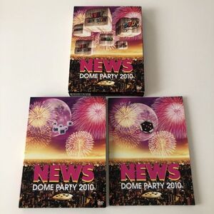 B26793　セル版中古DVD◆NEWS DOME PARTY 2010 LIVE! LIVE! LIVE! DVD! (初回限定盤)(3DVD)　NEWS